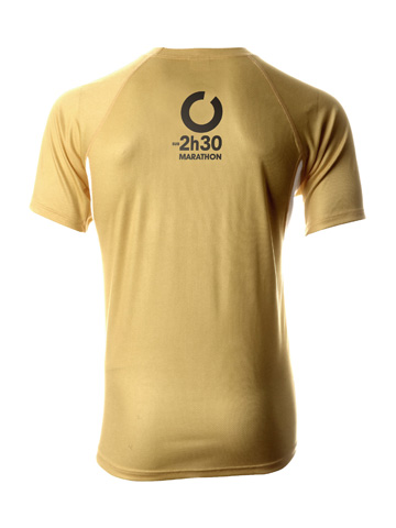 Gold Men's T-Shirt Back