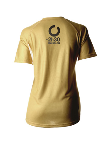 Gold Women's T-Shirt Back