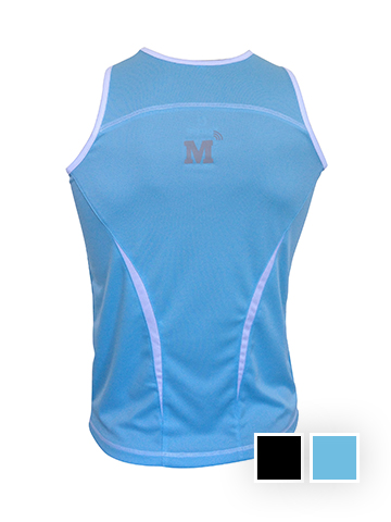 MT Vest, Baby Blue - Women’s Back