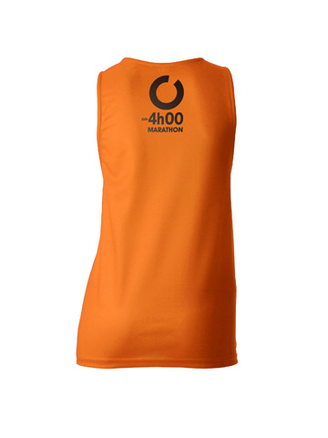 Orange Women's Vest Back