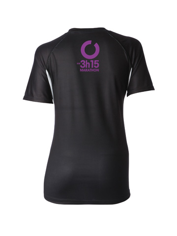 Purple Women's T-Shirt Back