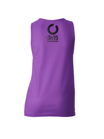 Purple Women's Vest Back