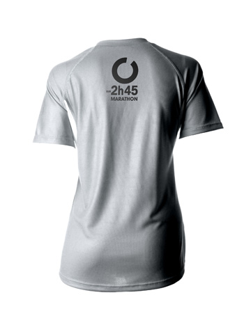 Silver Women's T-Shirt Back