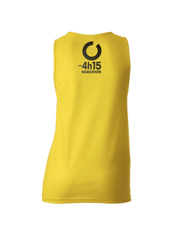 Yellow Women's Vest Back