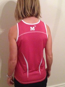 Ladies' vest - back